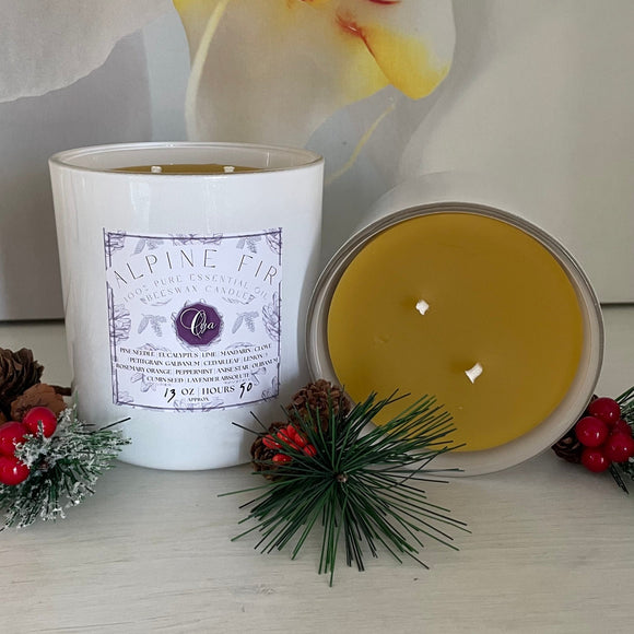 Christmas Candle | Alpine Fir | 13oz Vogue Boutique Vessel