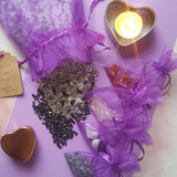 'Self-Love' Rose Quartz Crystal Ritual Salt Bath Teas